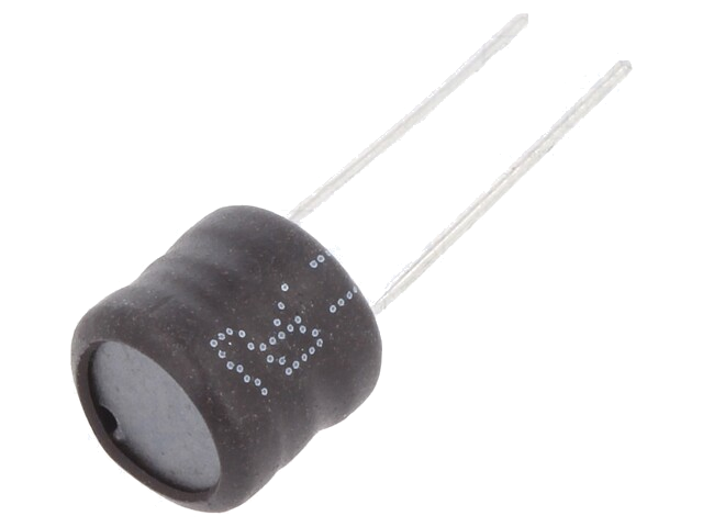 Smoorspoel: draadgewonden; THT; 4,7mH; 220mA; ±10%; Ø9,5x8,5mm Smoorspoel: draadgewonden; THT; 4,7mH; 220mA; ±10%; Ø9,5x8,5mm